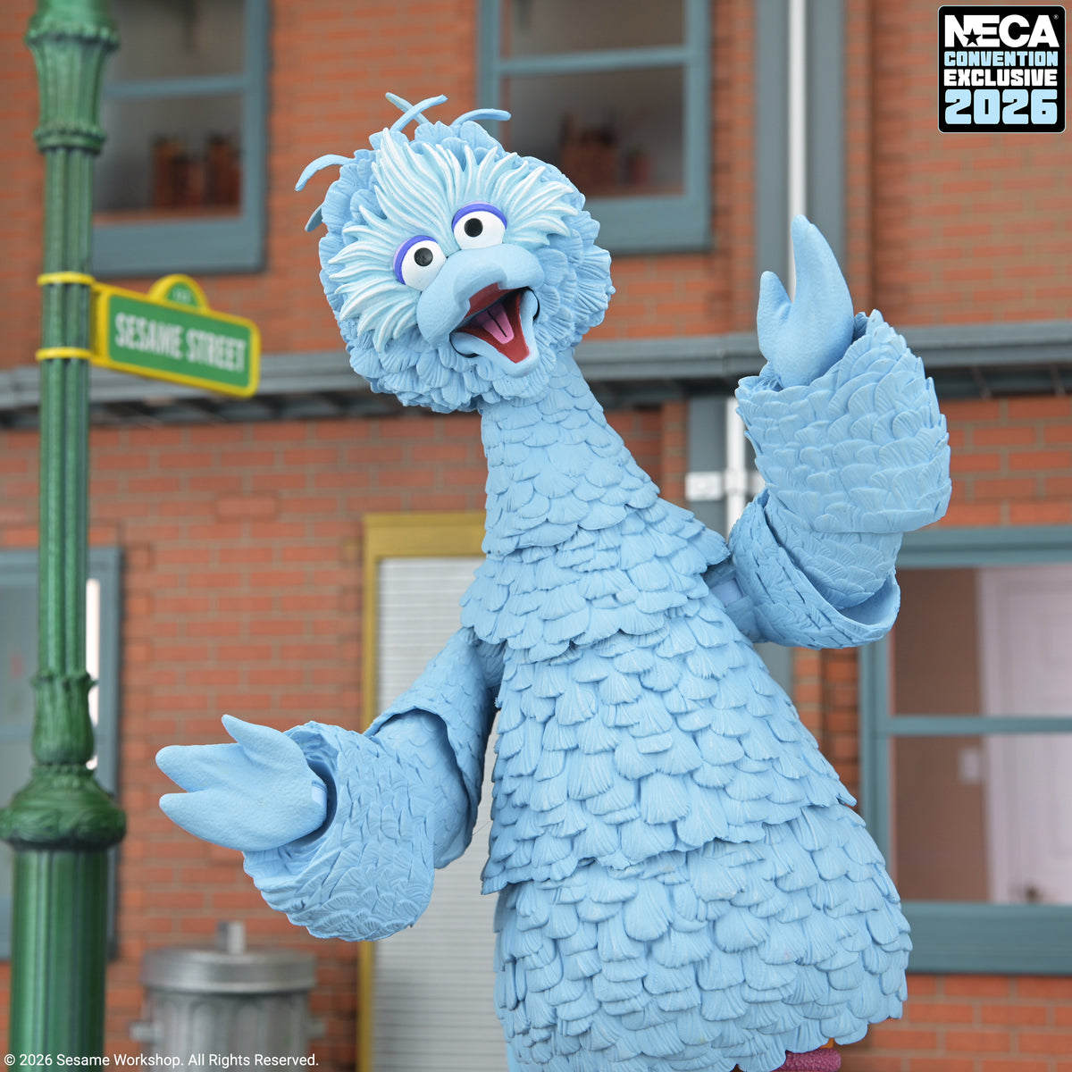Sesame Street - Ultimate Big Bird (Blue Version) 7” Scale Action Figure (2026 CON EXCLUSIVE) on the NECA Store