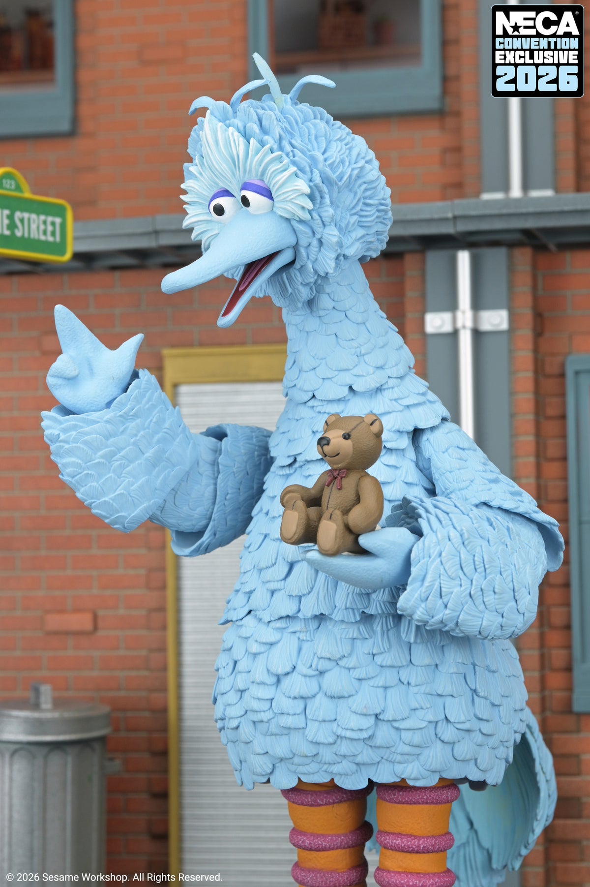 Sesame Street - Ultimate Big Bird (Blue Version) 7” Scale Action Figure (2026 CON EXCLUSIVE) on the NECA Store