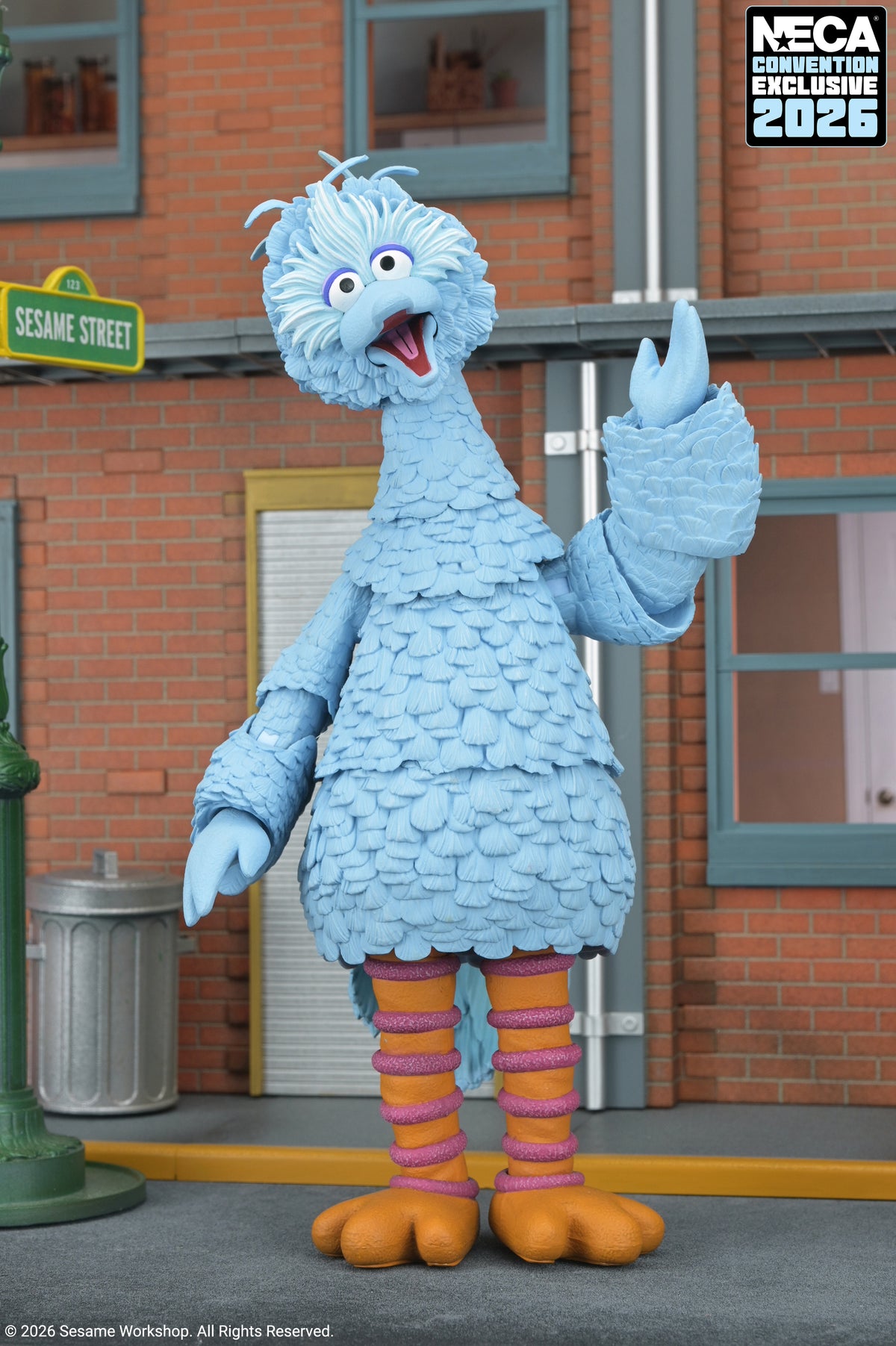 Sesame Street - Ultimate Big Bird (Blue Version) 7” Scale Action Figure (2026 CON EXCLUSIVE) on the NECA Store