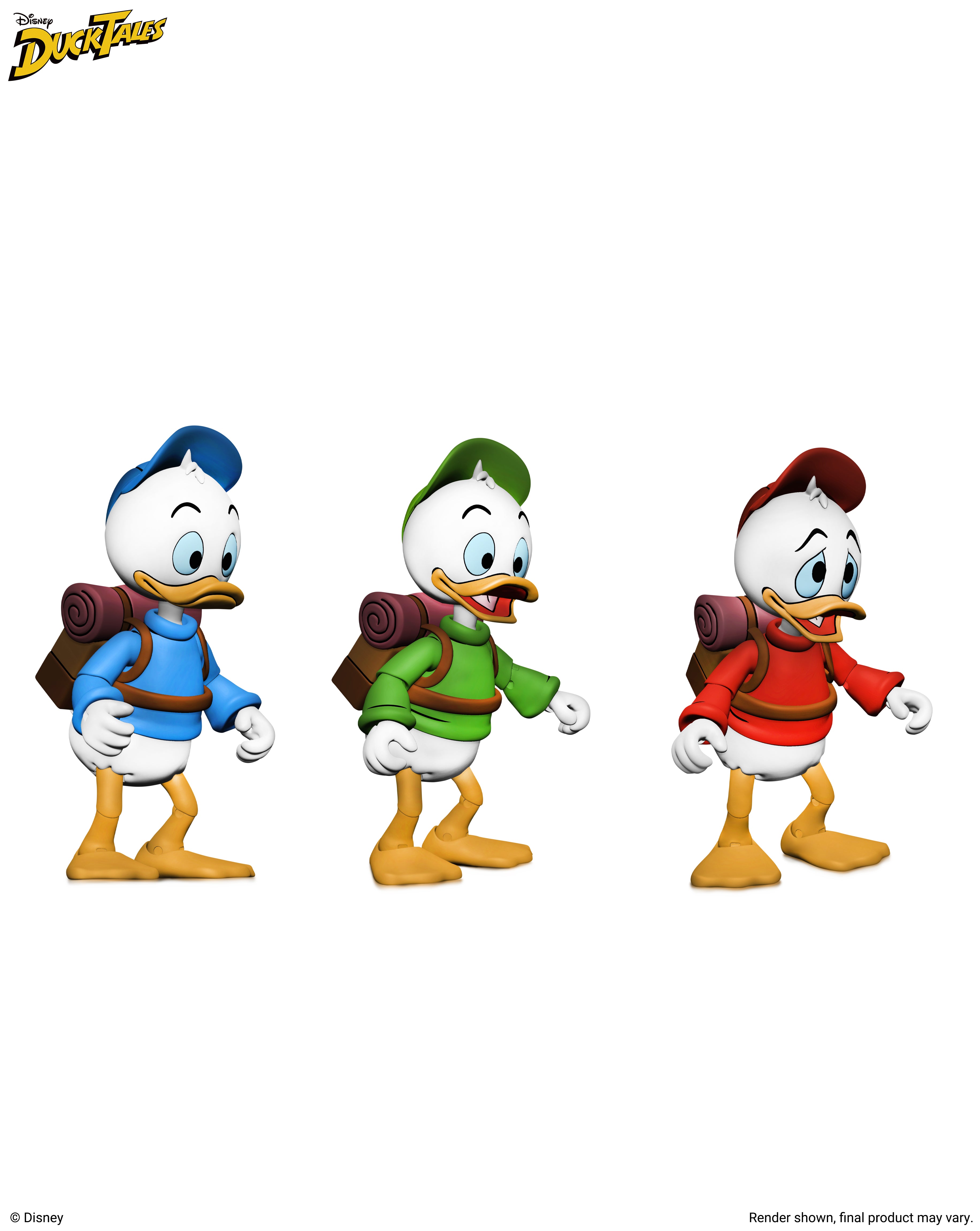 Disney’s DuckTales - Ultimate Huey, Dewey, and Louie 7” Scale Action Figure 3-Pack on the NECA Store