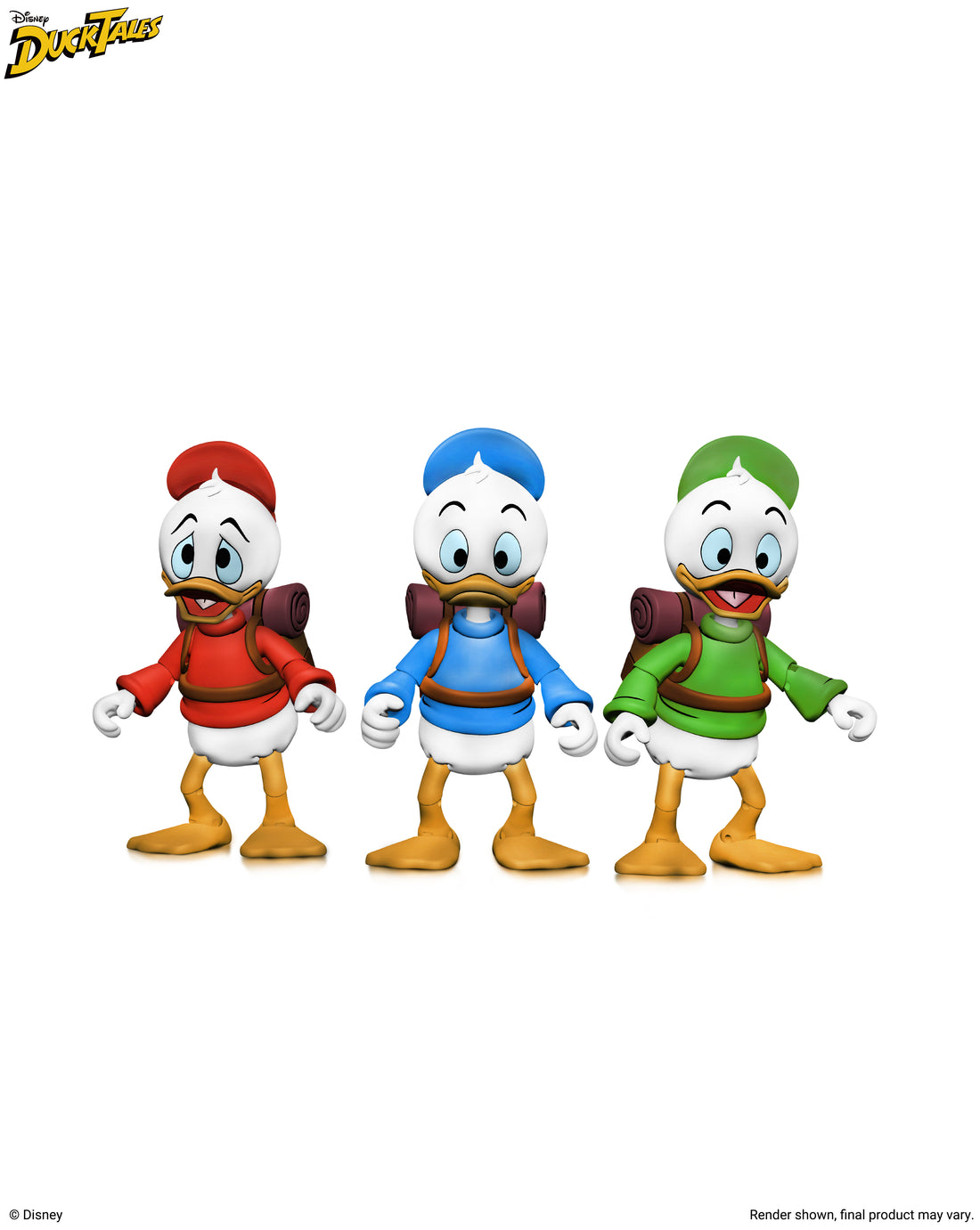 Disney’s DuckTales - Ultimate Huey, Dewey, and Louie 7” Scale Action Figure 3-Pack on the NECA Store