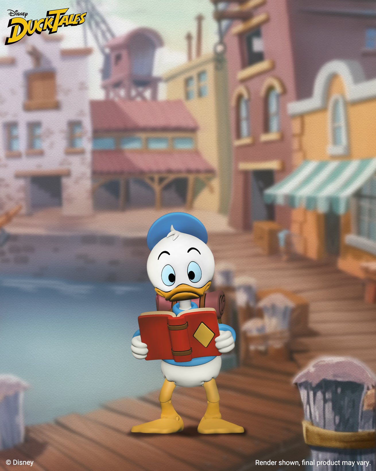Disney’s DuckTales - Ultimate Huey, Dewey, and Louie 7” Scale Action Figure 3-Pack on the NECA Store - Featuring Dewey