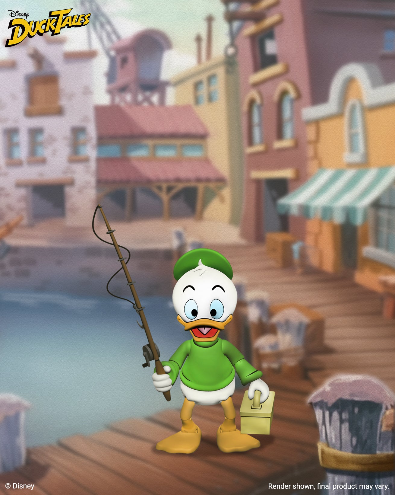 Disney’s DuckTales - Ultimate Huey, Dewey, and Louie 7” Scale Action Figure 3-Pack on the NECA Store - Featuring Louie