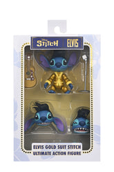 Disney Stitch - Ultimate Gold Suit Elvis 7" Scale Action Figure - NECA