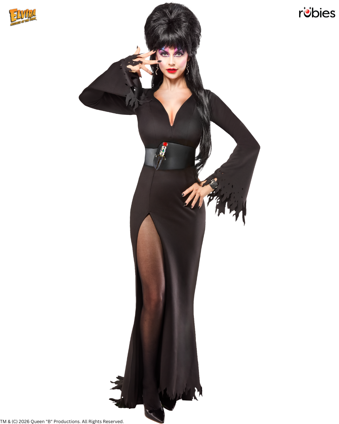 Elvira: Mistress of the Dark Grand Heritage Costume by Rubies on the NECA Store