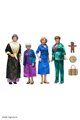 The Golden Girls - 40th Anniversary Golden Girls 8" Clothed Action Figure Deluxe 4-Pack - NECA