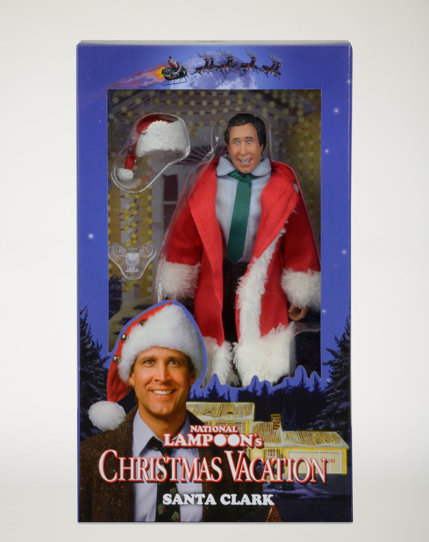 National Lampoon’s Christmas Vacation - Santa Clark 8&quot; Clothed Action Figure