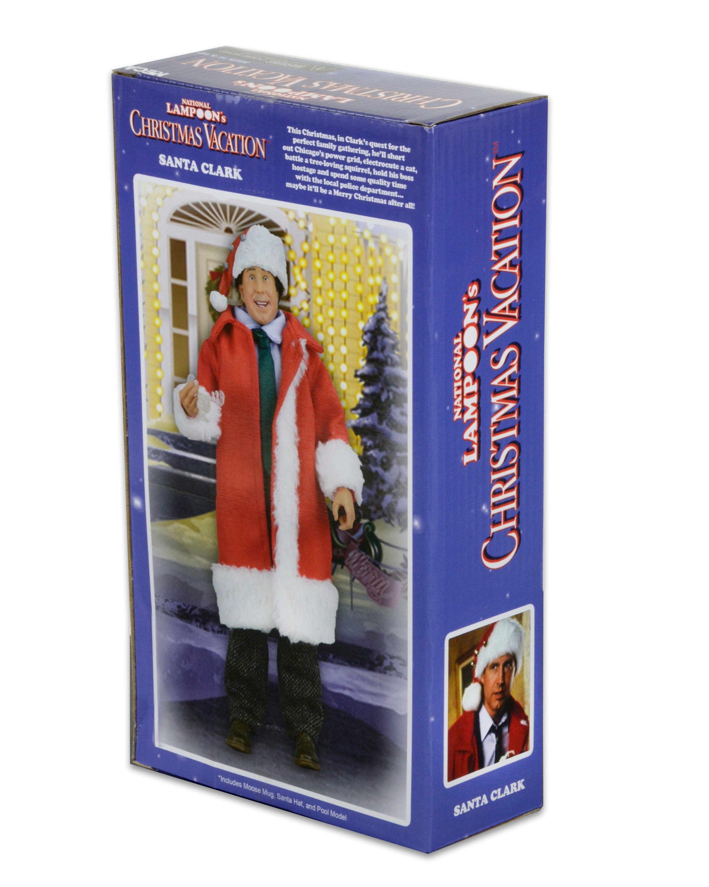 National Lampoon’s Christmas Vacation - Santa Clark 8&quot; Clothed Action Figure
