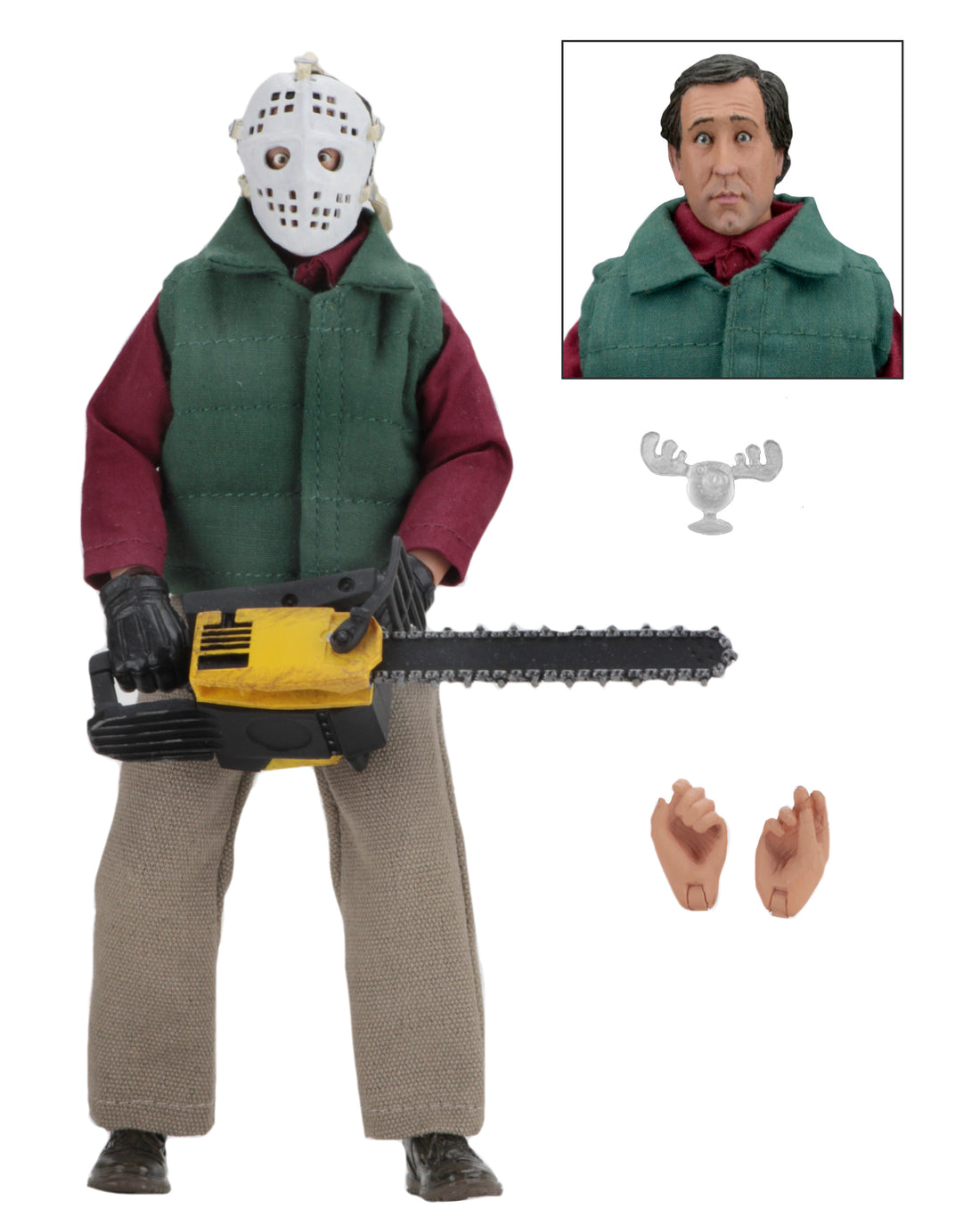 National Lampoon’s Christmas Vacation - 8” Clothed Figure - Chainsaw Clark