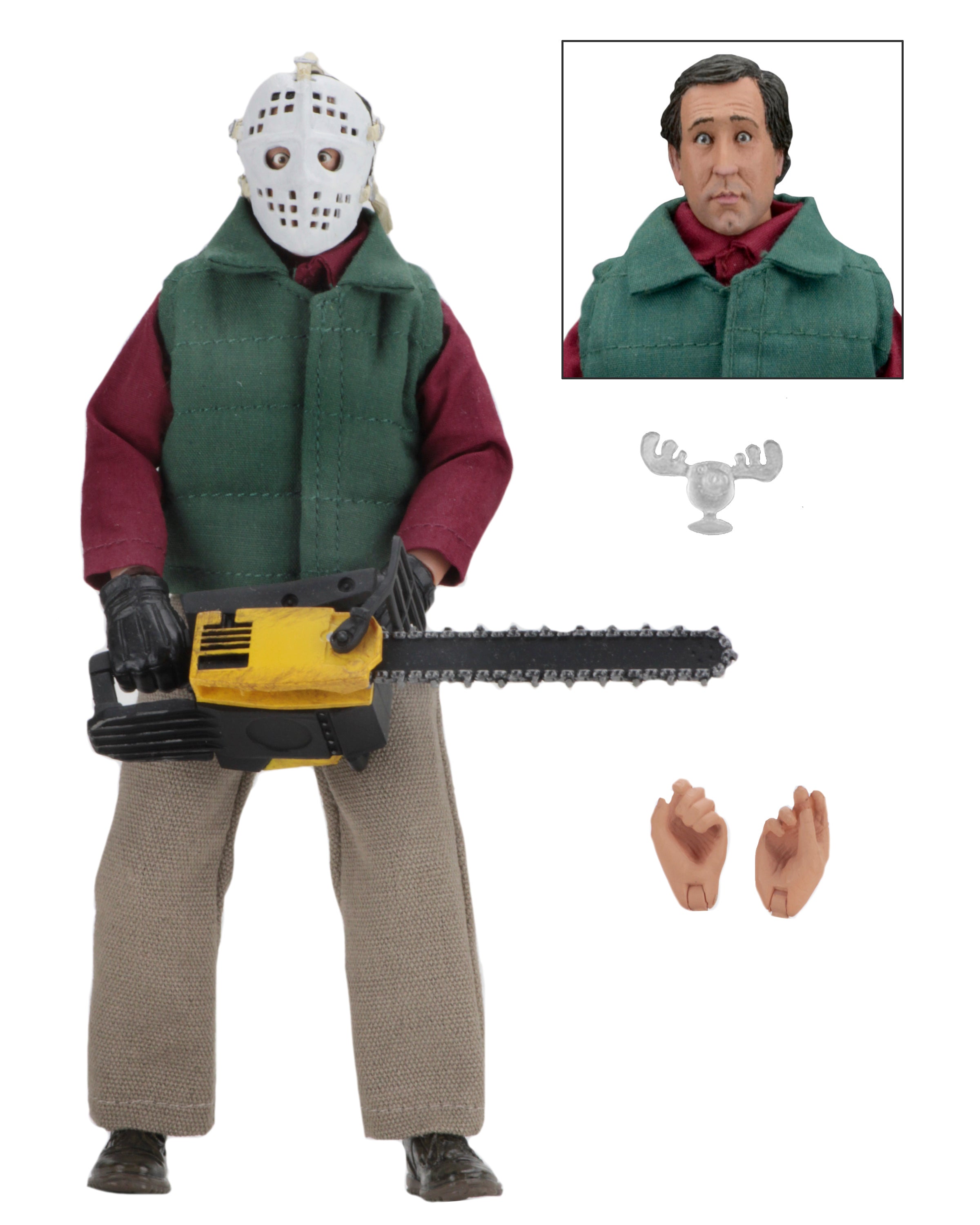 National Lampoon’s Christmas Vacation - 8” Clothed Figure - Chainsaw Clark