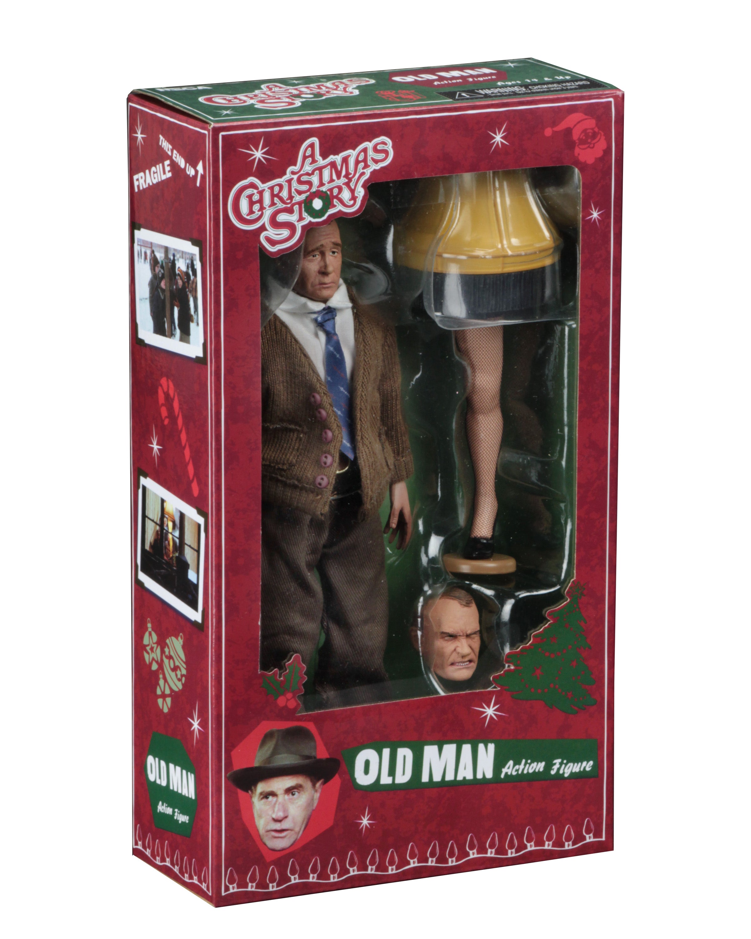 A Christmas Story - Old Man 8” Clothed Figure – NECA