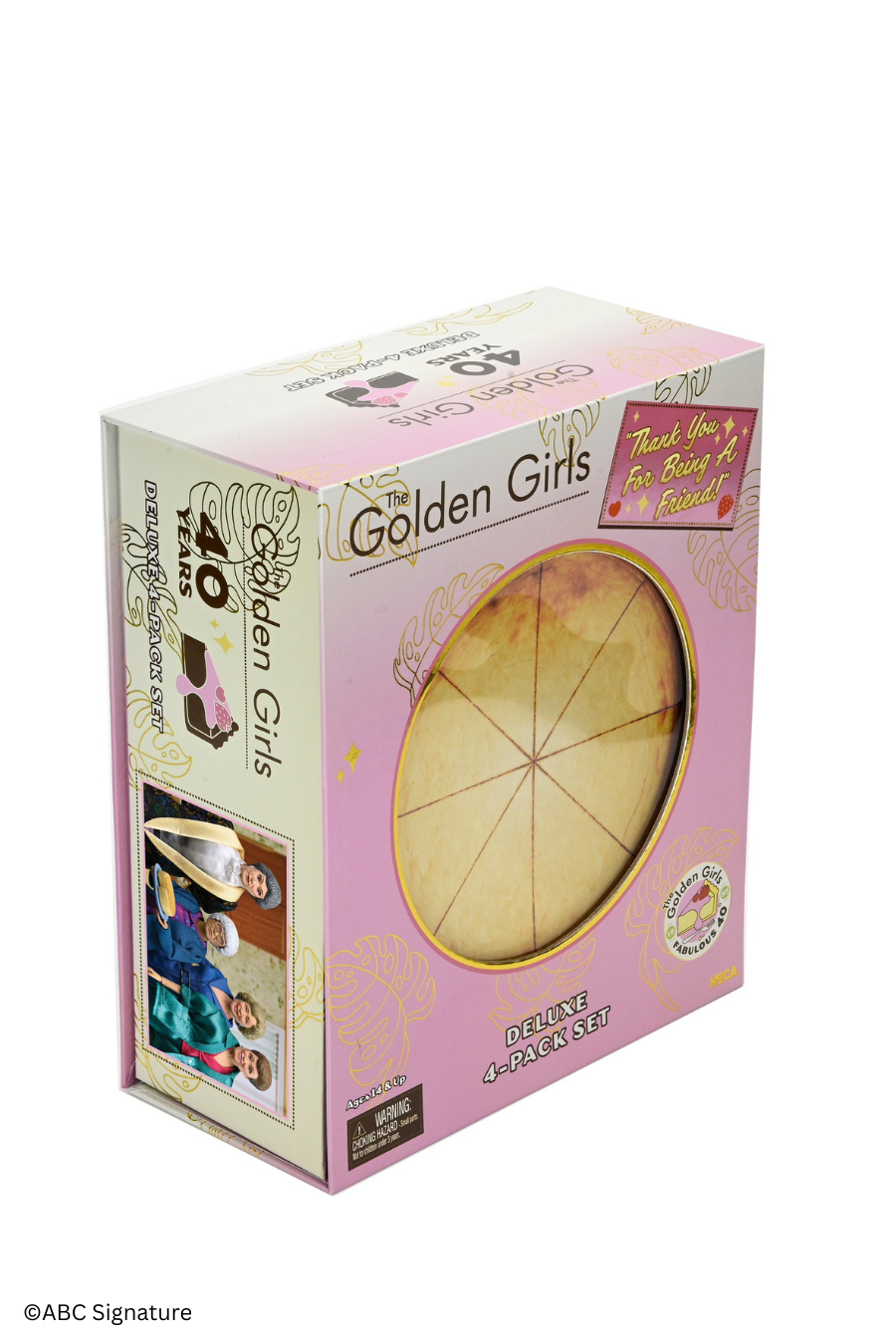 The Golden Girls - 40th Anniversary Golden Girls 8&quot; Clothed Action Figure Deluxe 4-Pack - NECA