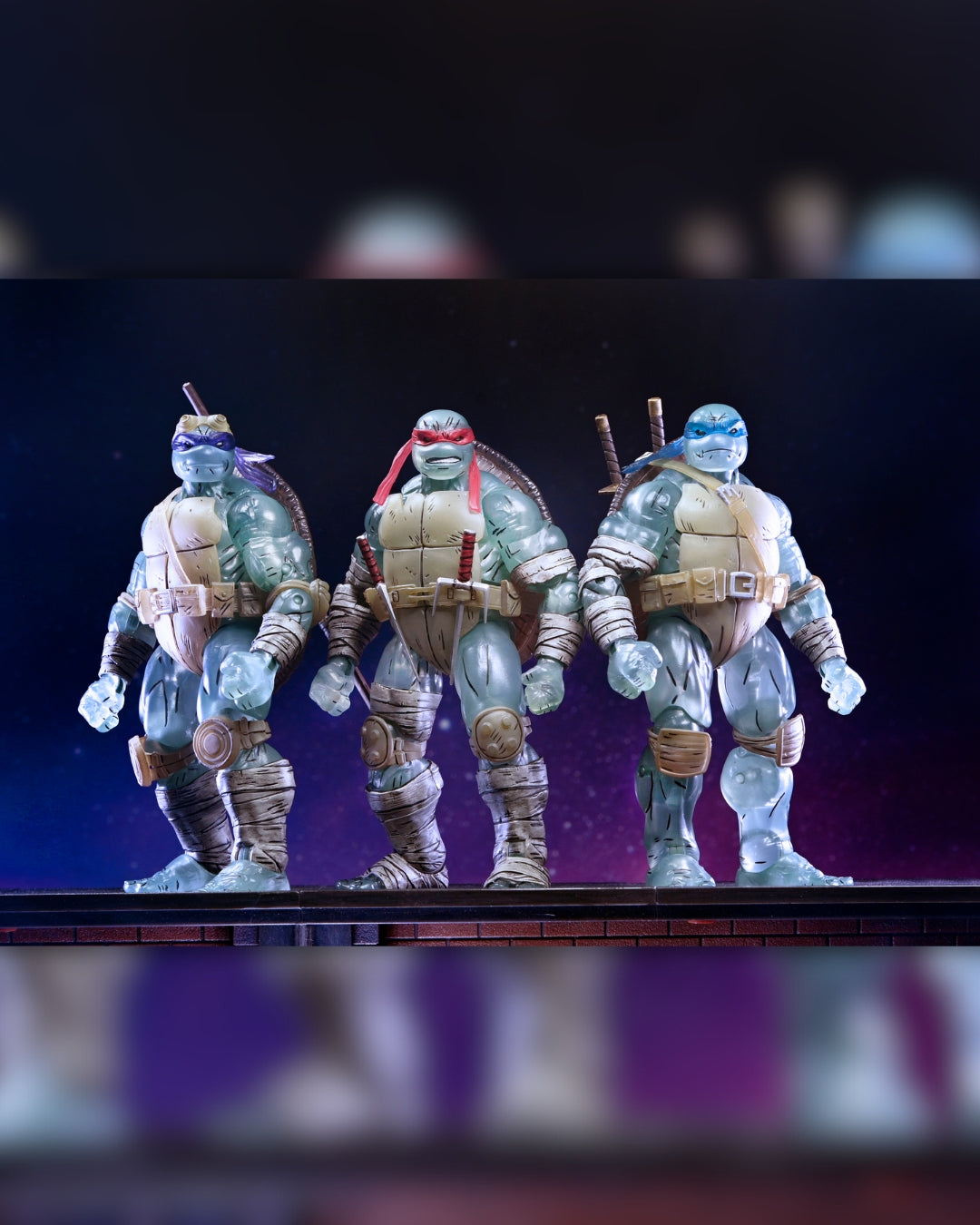 Teenage Mutant Ninja Turtles (The Last Ronin) - Ghost Brothers 7&quot; Scale Action Figure 3-Pack - NECA