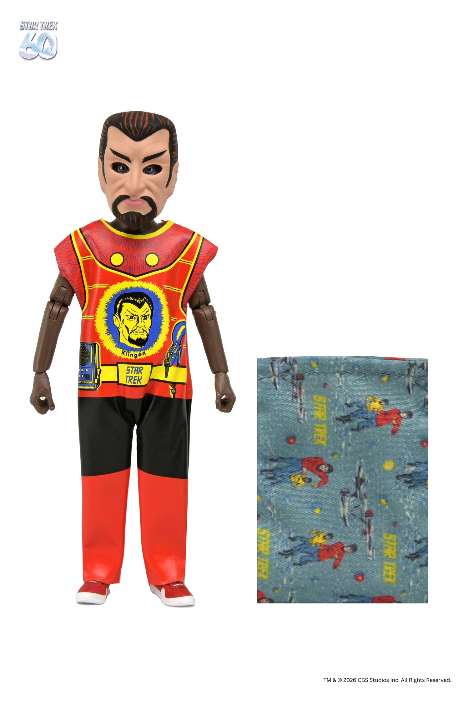Star Trek x Ben Cooper Costume Kids Collection - Klingon 6" Costumed Action Figure (SERIES 14) - NECA