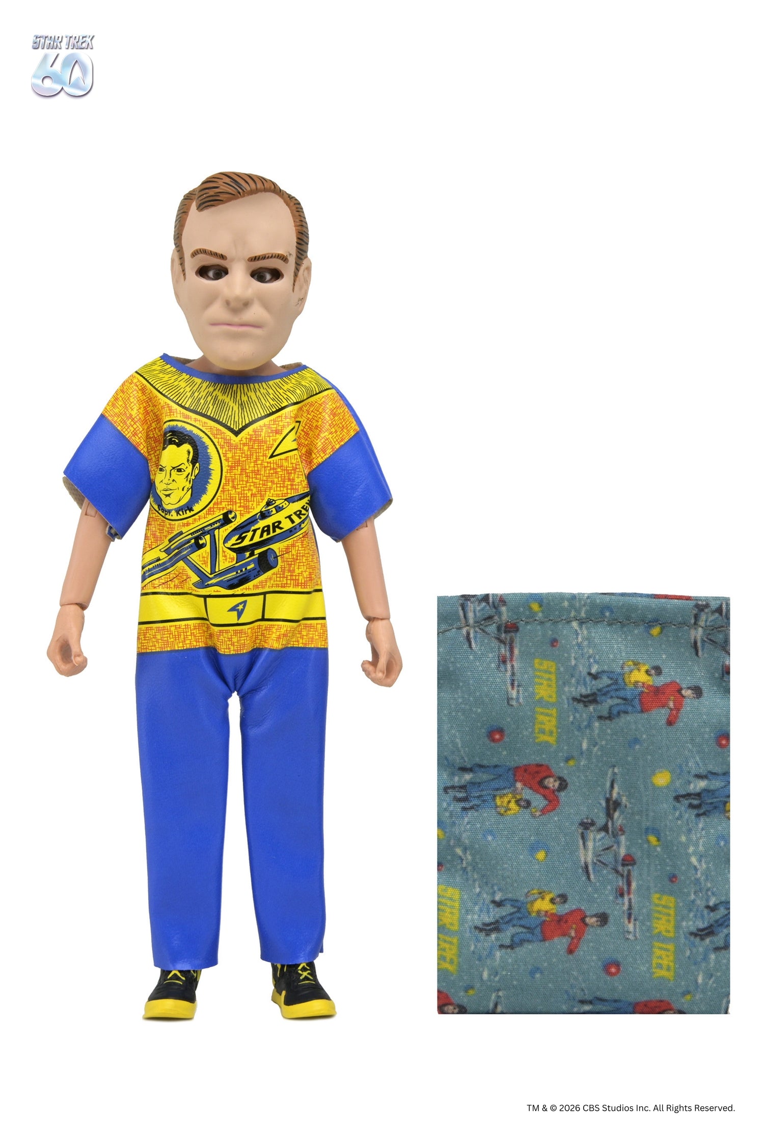 Star Trek x Ben Cooper Costume Kids Collection - Kirk 6" Costumed Action Figure (SERIES 14) - NECA
