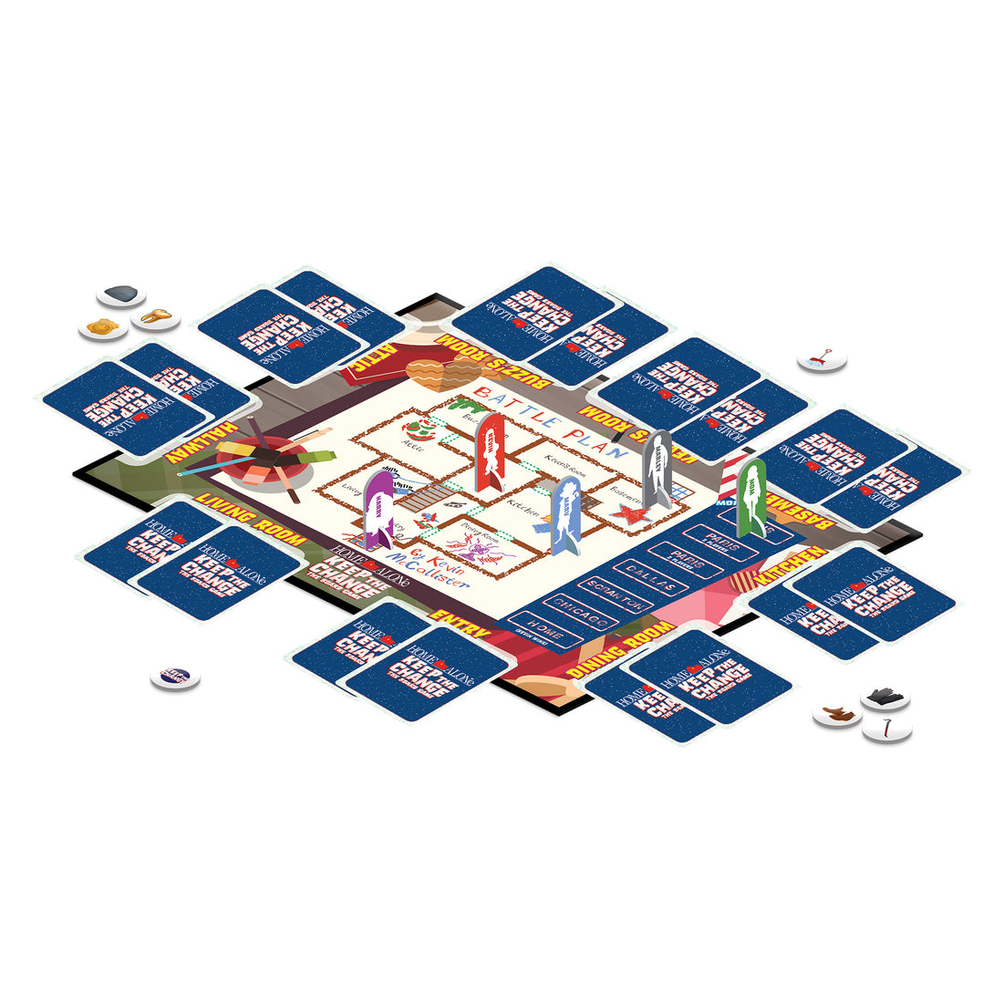 Home Alone - &quot;Keep the Change&quot; Board Game - NECA