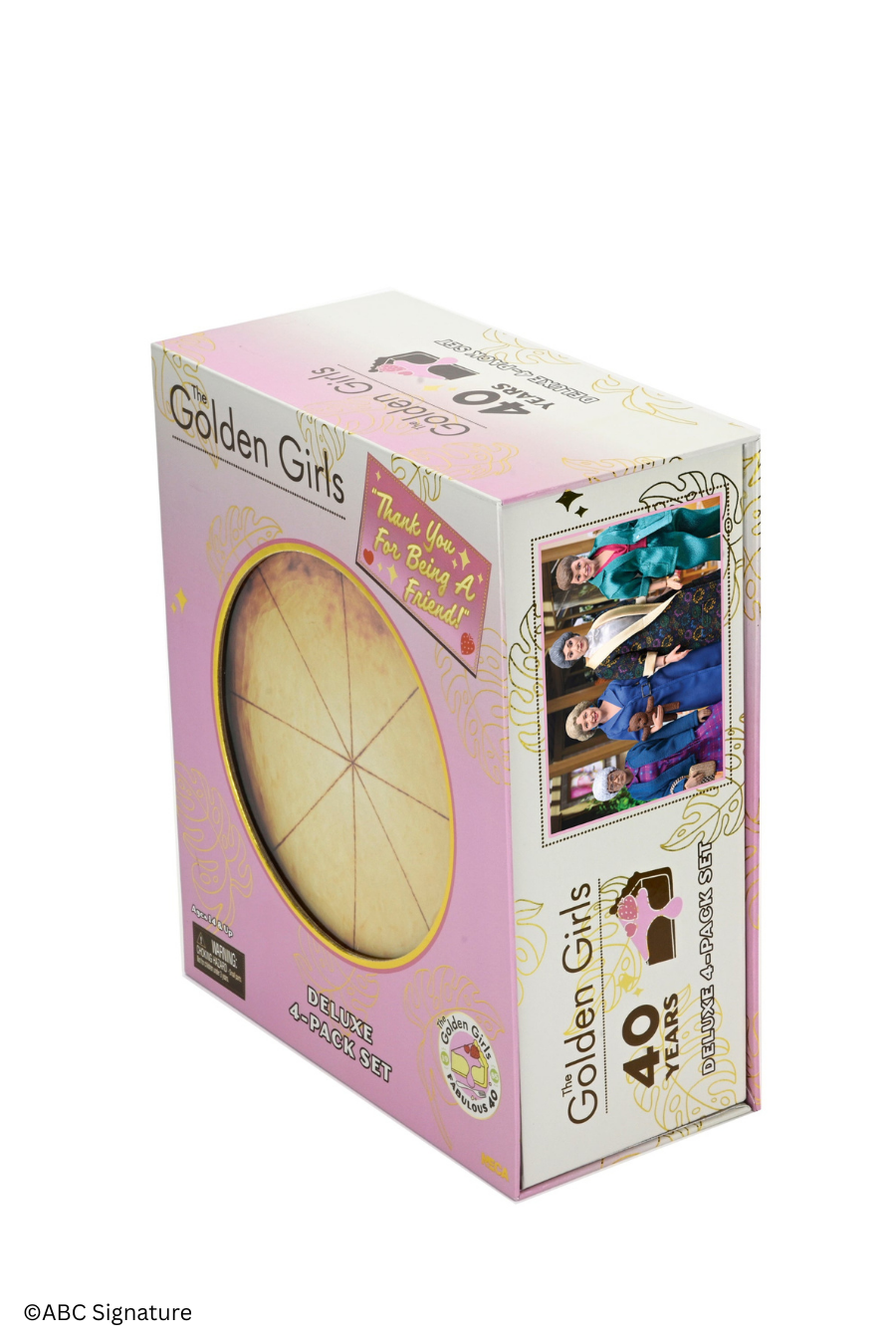 The Golden Girls - 40th Anniversary Golden Girls 8&quot; Clothed Action Figure Deluxe 4-Pack - NECA