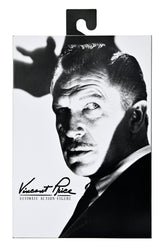 Ultimate Vincent Price 7" Scale Action Figure (Black & White) - NECA