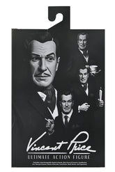Ultimate Vincent Price 7" Scale Action Figure (Black & White) - NECA