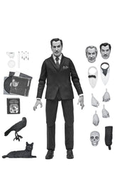Ultimate Vincent Price 7" Scale Action Figure (Black & White) - NECA
