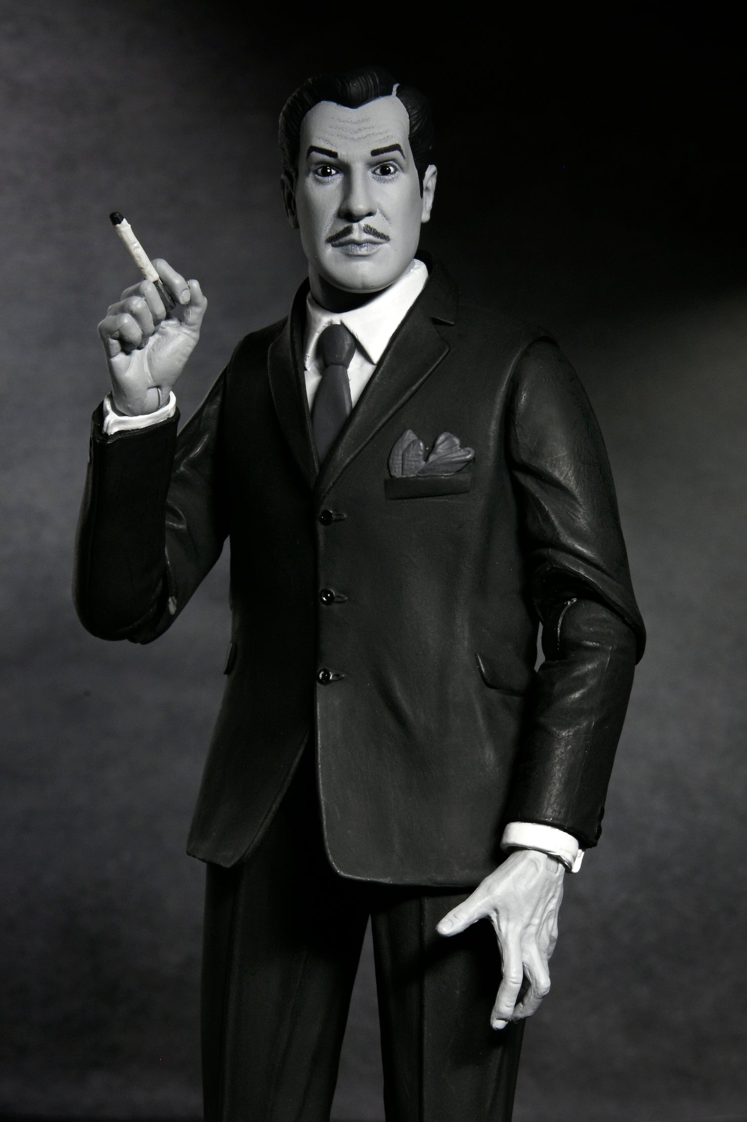 Ultimate Vincent Price 7&quot; Scale Action Figure (Black &amp; White) - NECA