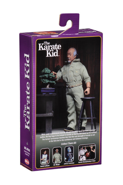 Karate Kid (1984)- Mr. Miyagi 8” Clothed Action Figure on the NECA Store