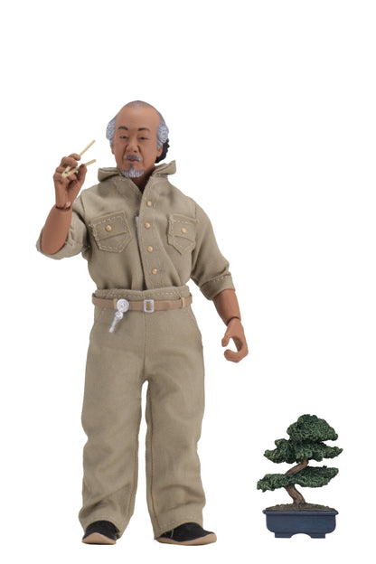 Karate Kid (1984)- Mr. Miyagi 8” Clothed Action Figure on the NECA Store