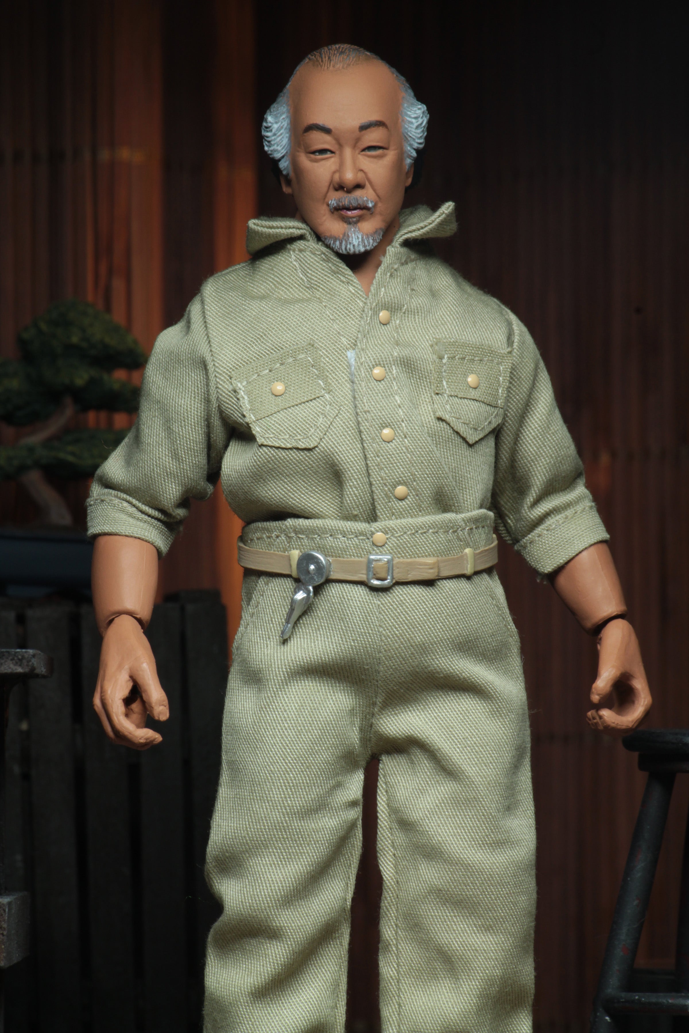 Karate Kid (1984)- Mr. Miyagi 8” Clothed Action Figure on the NECA Store