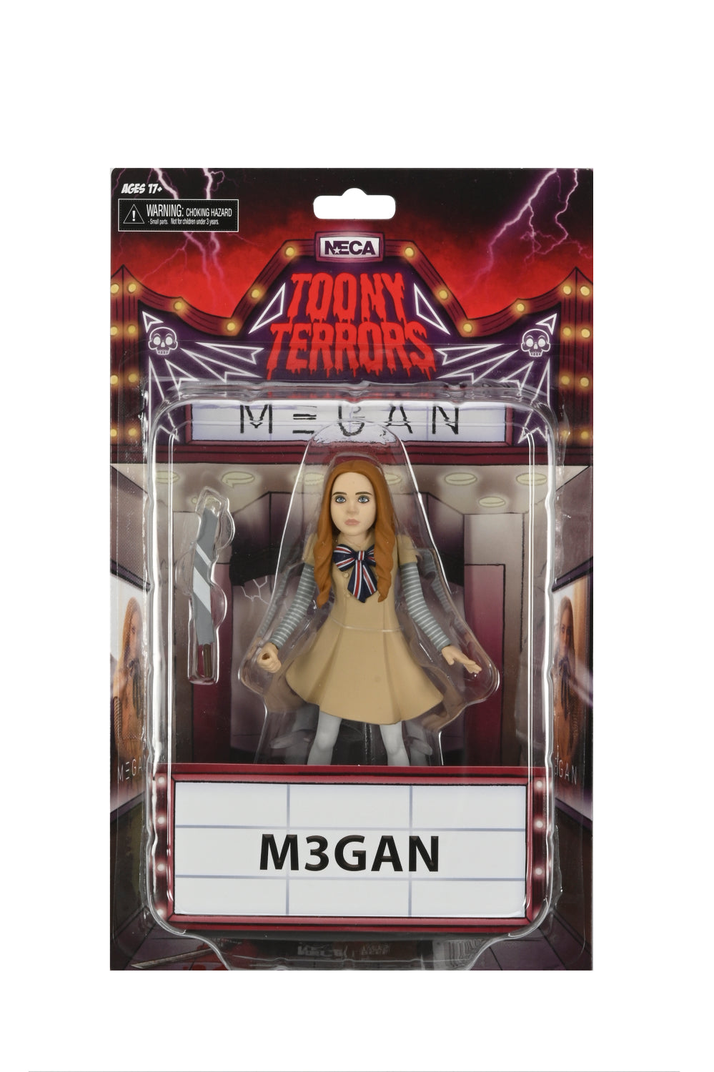 Toony Terrors - M3GAN 6” Scale Action Figure (Series 9) - NECA