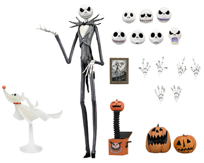 Disney Tim Burton’s The Nightmare Before Christmas - Ultimate Jack Skellington 7” Scale Action Figure - NECA