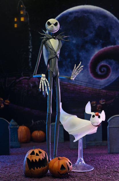 Disney Tim Burton’s The Nightmare Before Christmas - Ultimate Jack Skellington 7” Scale Action Figure - NECA