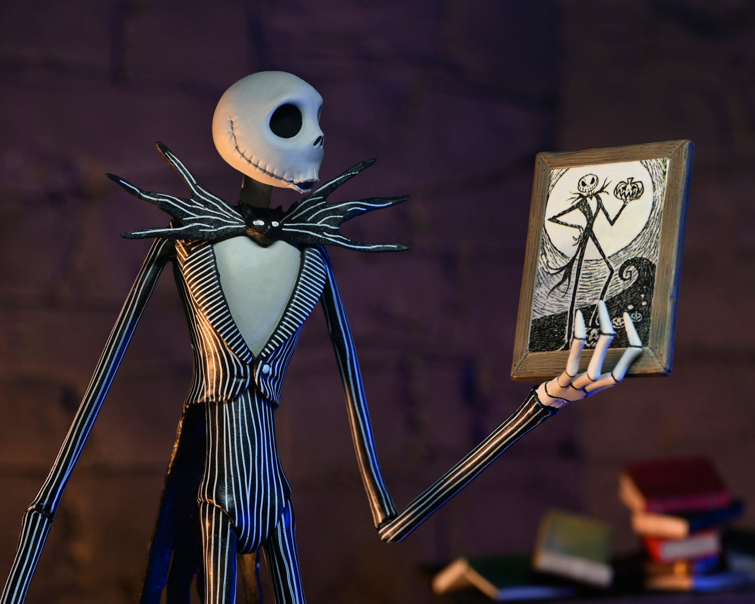 Disney Tim Burton’s The Nightmare Before Christmas - Ultimate Jack Skellington 7” Scale Action Figure - NECA