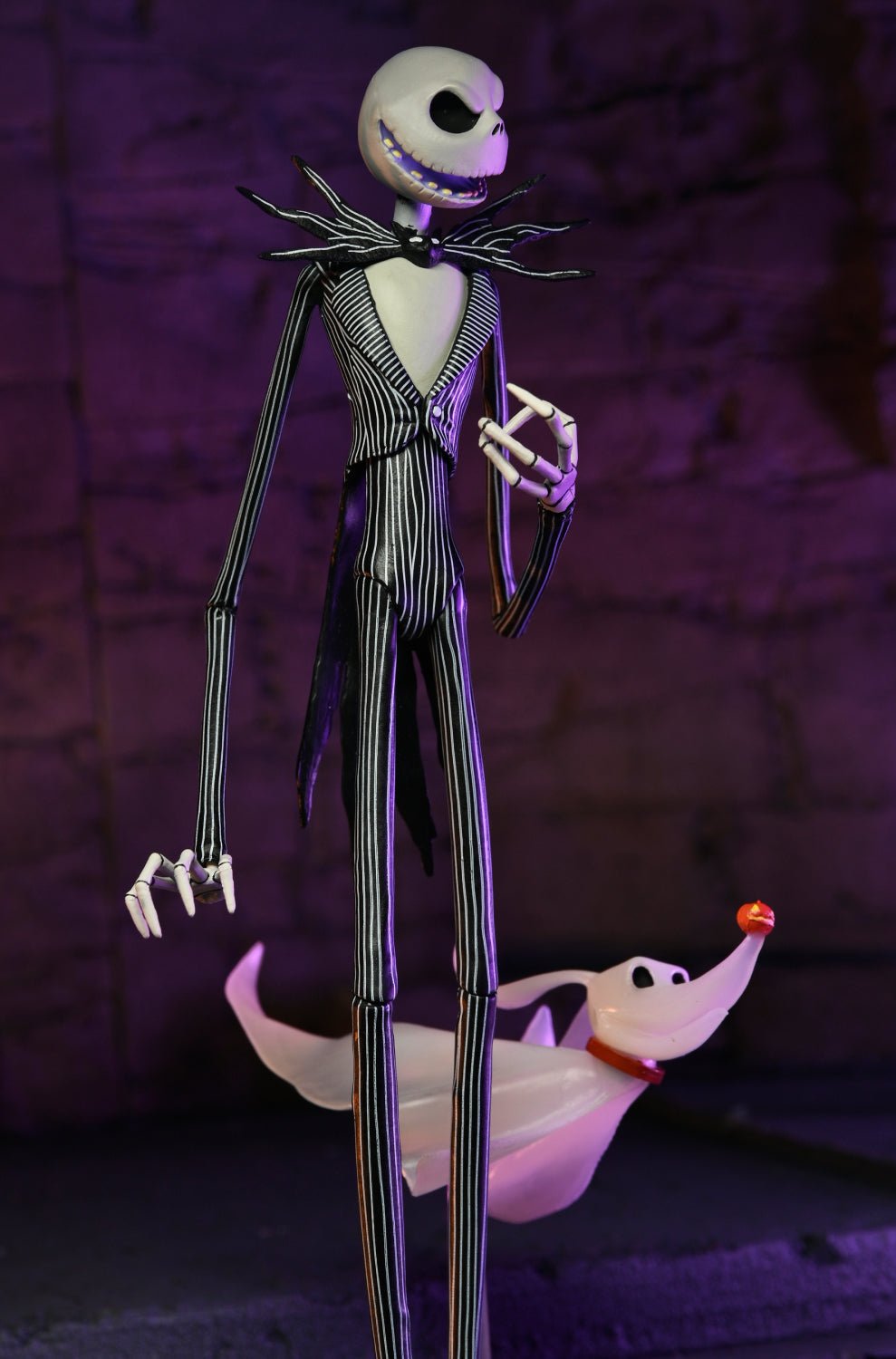 Disney Tim Burton’s The Nightmare Before Christmas - Ultimate Jack Skellington 7” Scale Action Figure - NECA