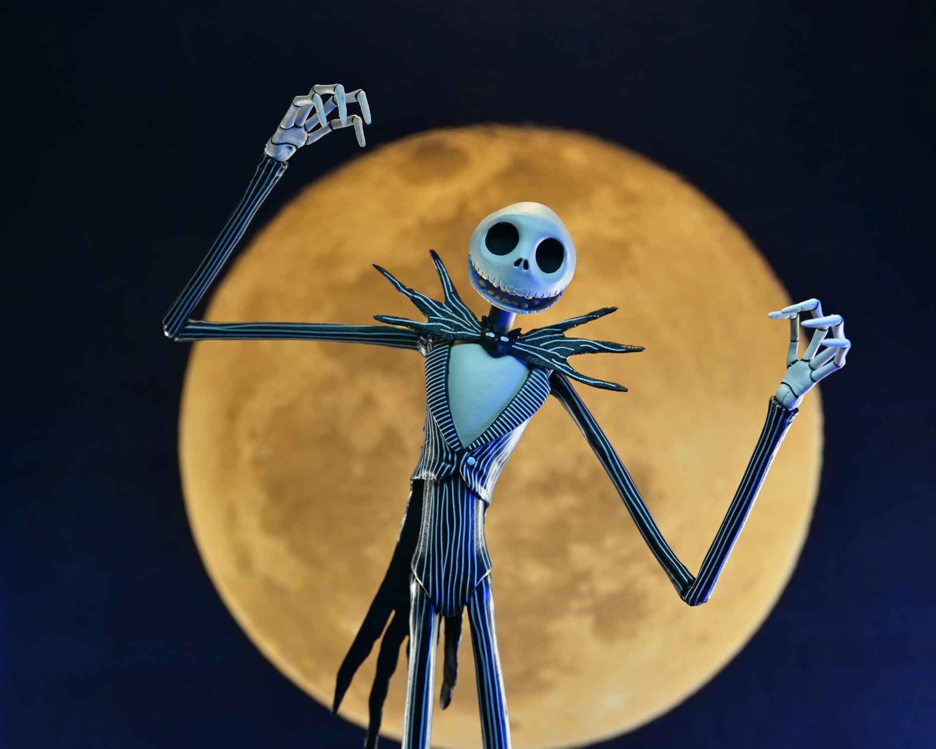 Disney Tim Burton’s The Nightmare Before Christmas - Ultimate Jack Skellington 7” Scale Action Figure - NECA