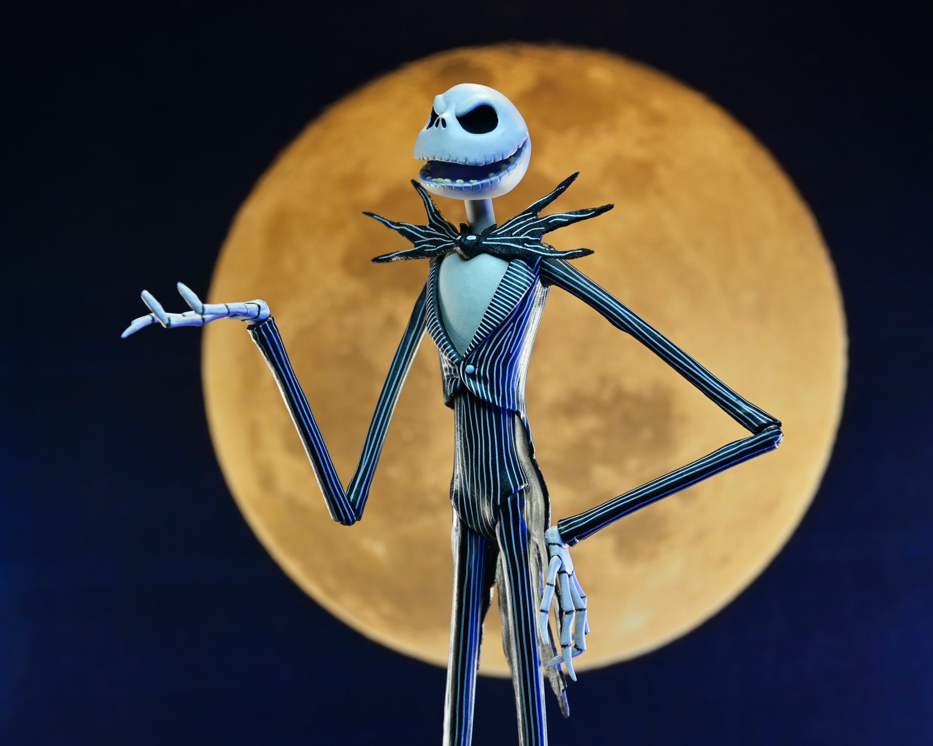 Disney Tim Burton’s The Nightmare Before Christmas - Ultimate Jack Skellington 7” Scale Action Figure - NECA