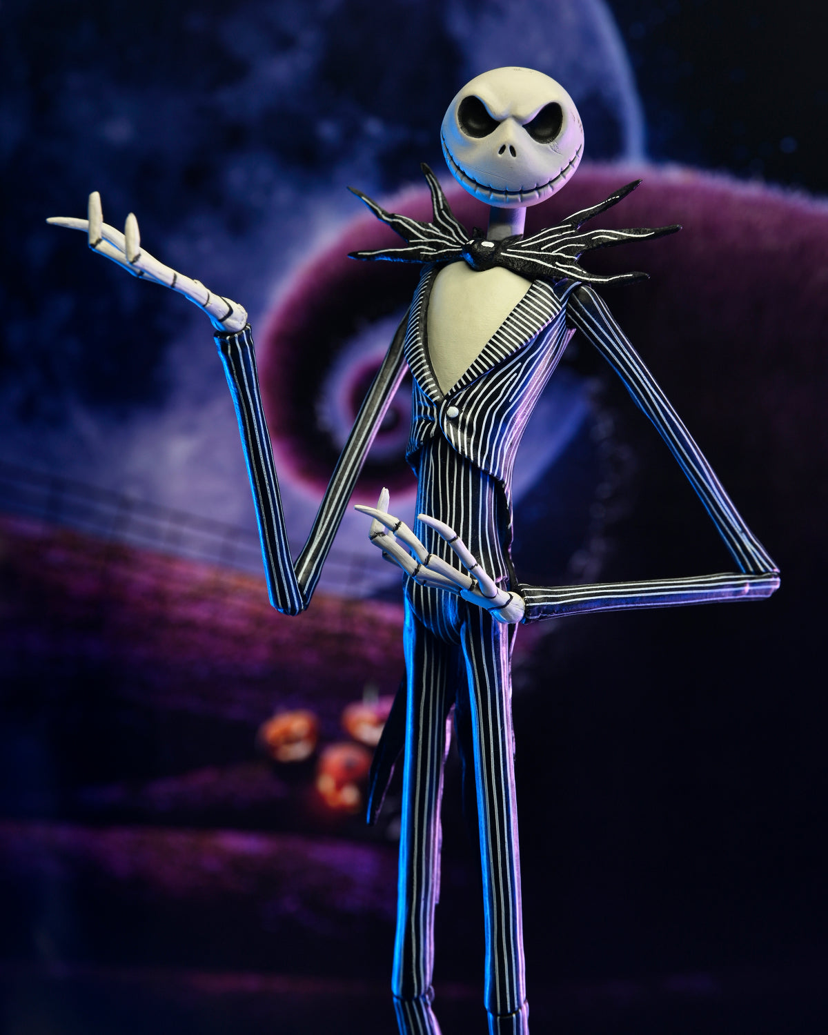 Disney Tim Burton’s The Nightmare Before Christmas - Ultimate Jack Skellington 7” Scale Action Figure - NECA