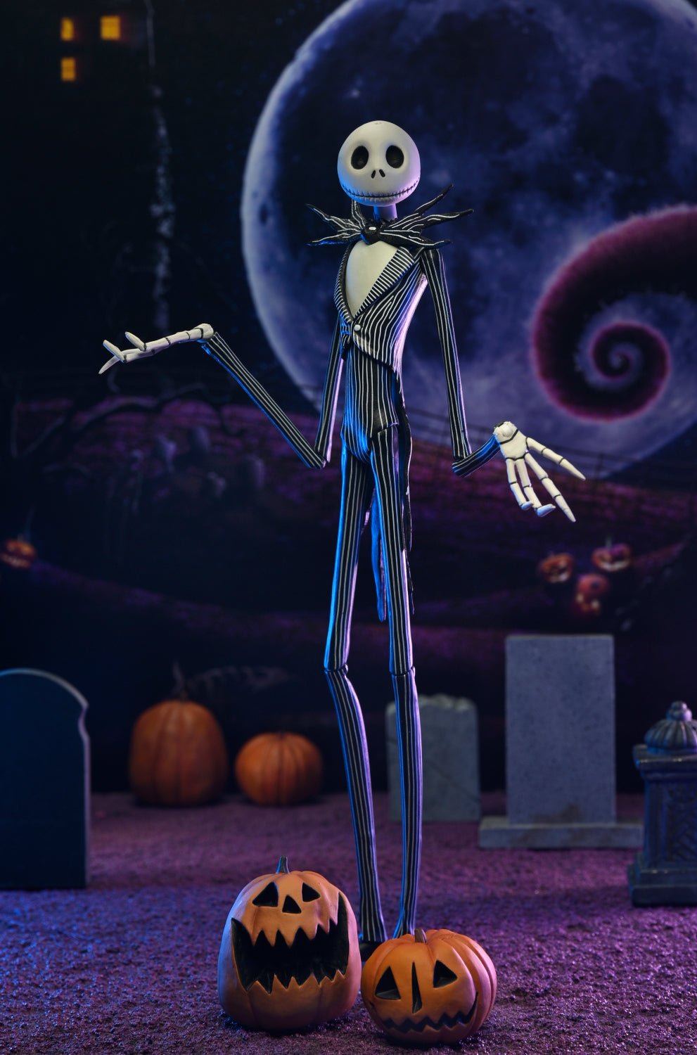 Disney Tim Burtons The Nightmare Before Christmas Jack hot Skellington 4ft Animated