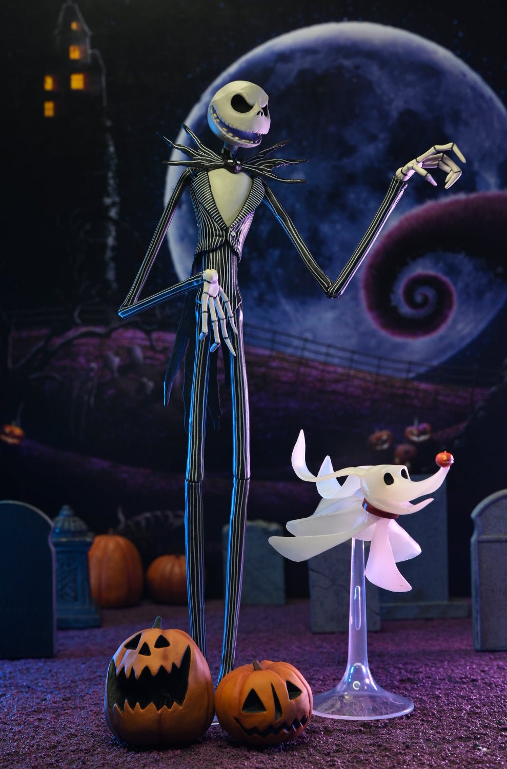 Disney Tim Burton’s The Nightmare Before Christmas - Ultimate Jack Skellington 7” Scale Action Figure - NECA