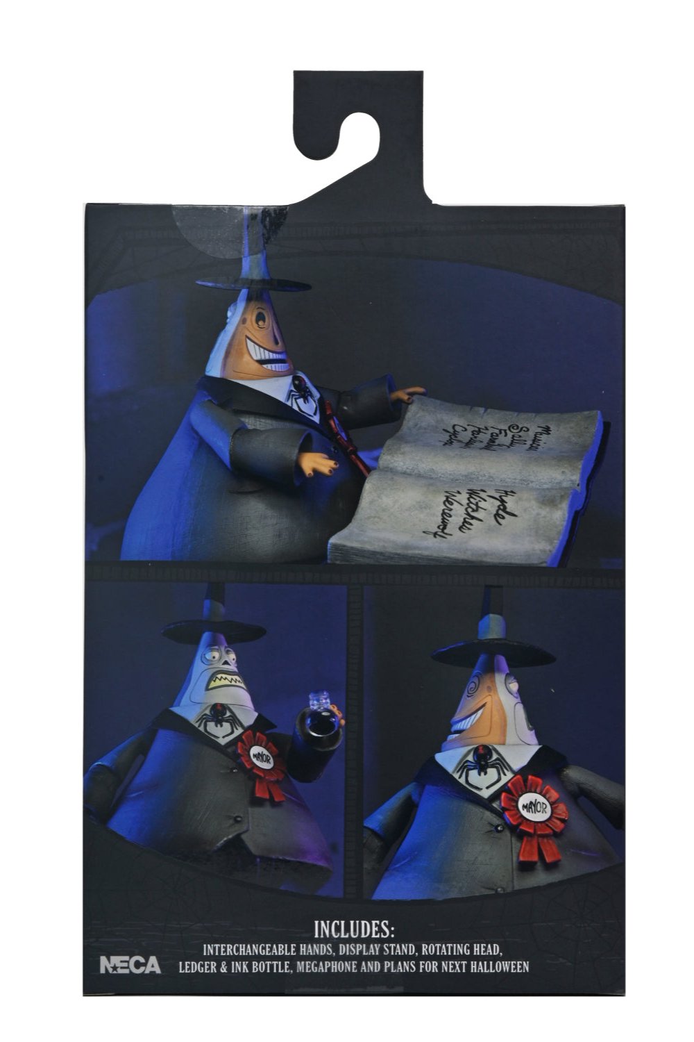 Disney Tim Burton’s The Nightmare Before Christmas - Ultimate Mayor of Halloween Town 7” Scale Action Figure - NECA