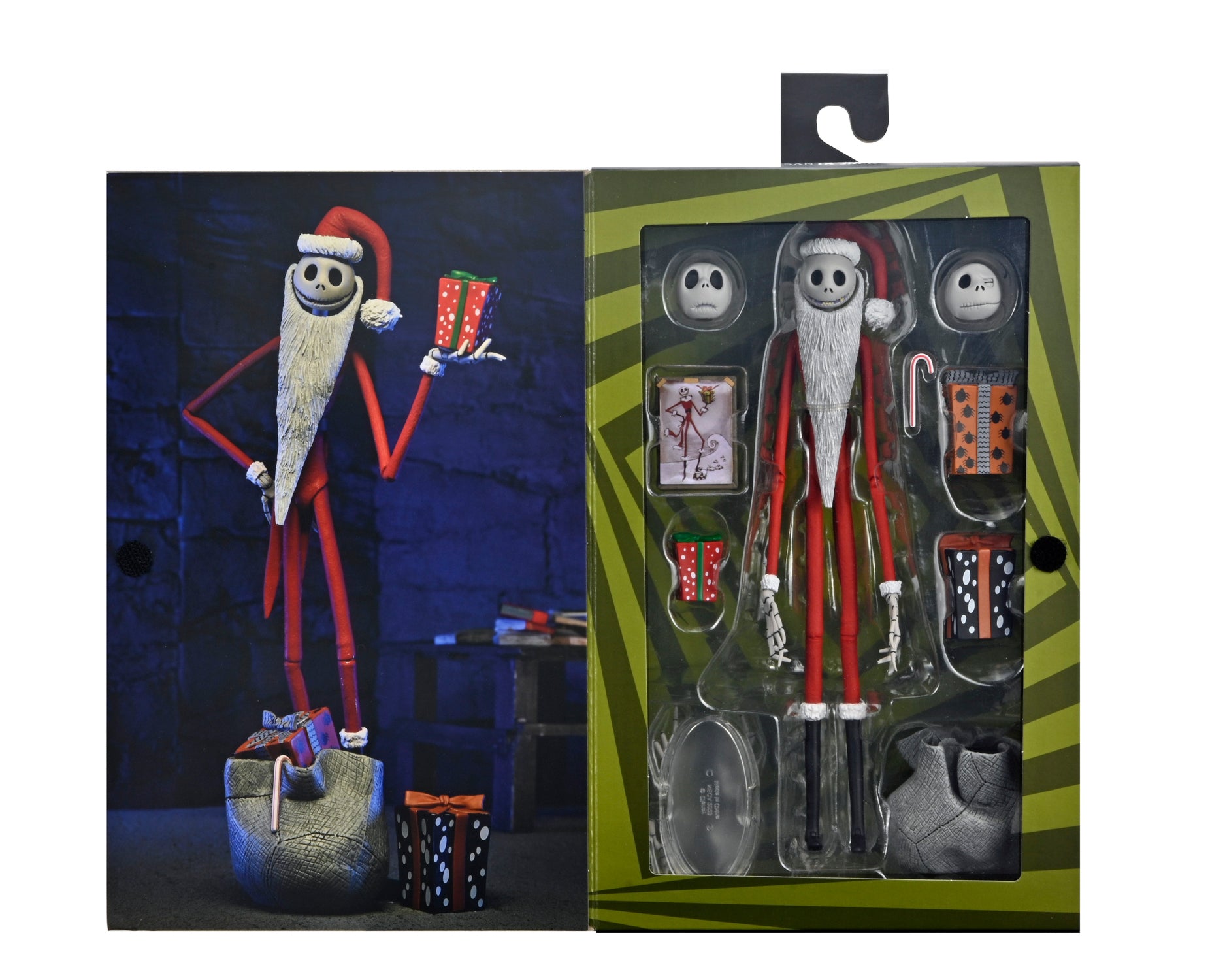 Disney Tim Burton’s The Nightmare Before Christmas - Ultimate Santa Jack 7” Scale Action Figure - NECA