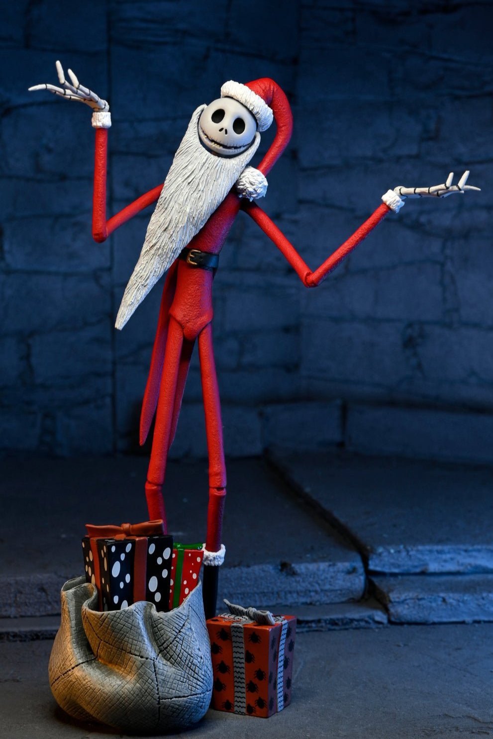 Disney Tim Burton’s The Nightmare Before Christmas - Ultimate Santa Jack 7” Scale Action Figure - NECA