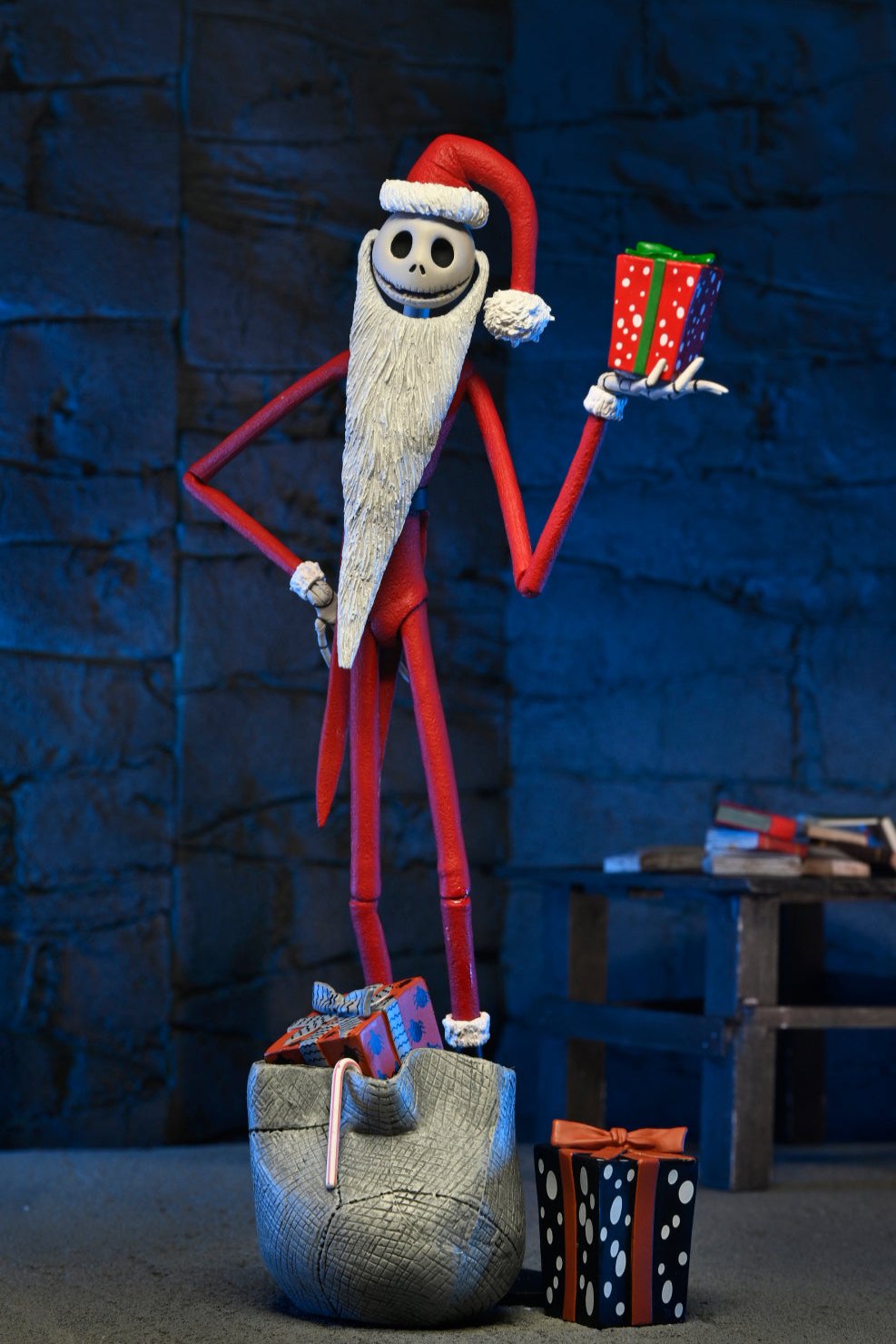 Disney Tim Burton’s The Nightmare Before Christmas - Ultimate Santa Jack 7” Scale Action Figure - NECA