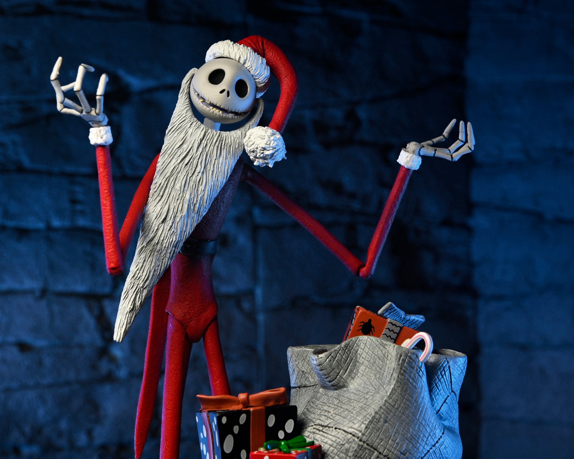 Disney Tim Burton’s The Nightmare Before Christmas - Ultimate Santa Jack 7” Scale Action Figure - NECA