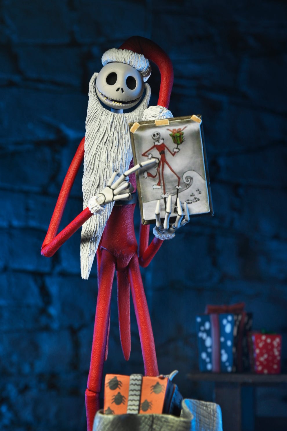 Disney Tim Burton’s The Nightmare Before Christmas - Ultimate Santa Jack 7” Scale Action Figure - NECA