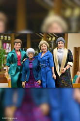 The Golden Girls - 40th Anniversary Golden Girls 8" Clothed Action Figure Deluxe 4-Pack - NECA