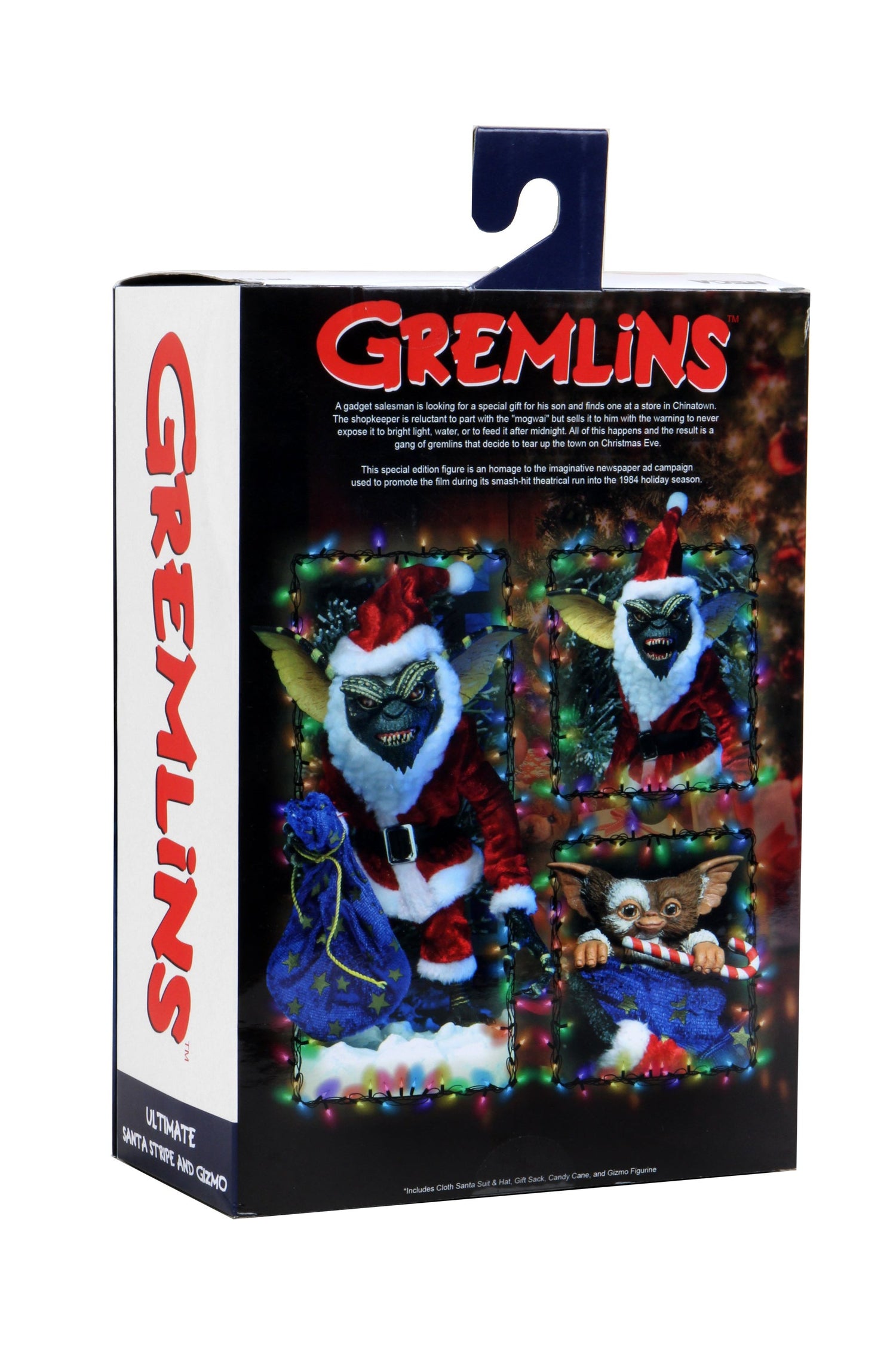 Gremlins - Santa Stripe &amp; Gizmo 7&quot; Scale Action Figure - NECA