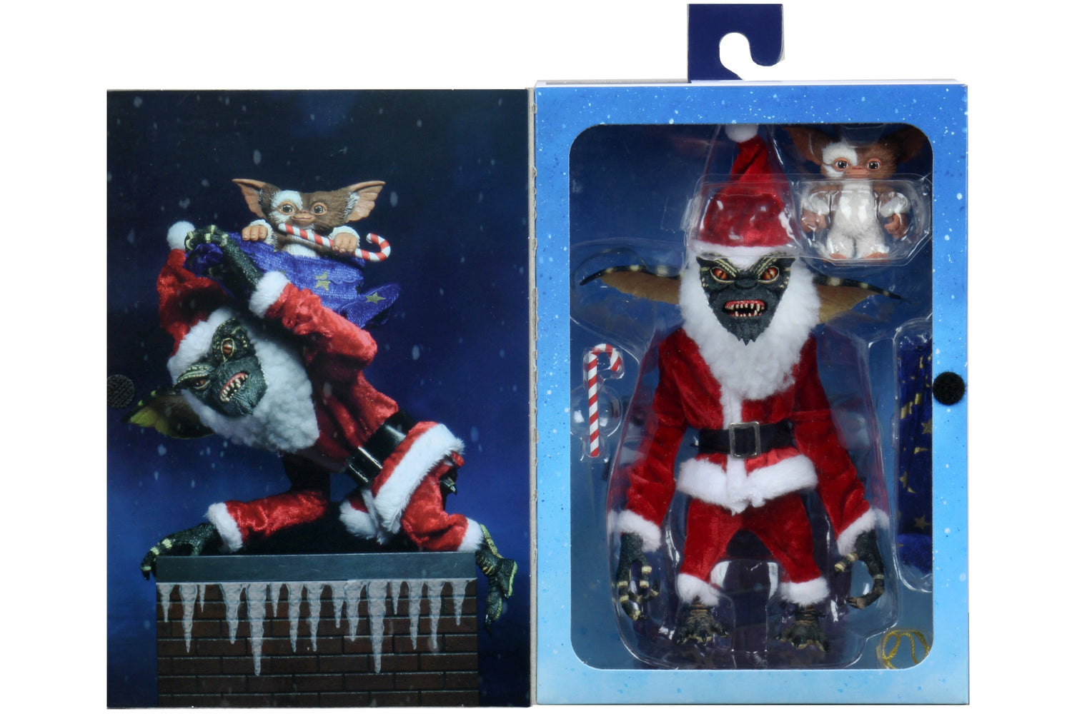 Gremlins - Santa Stripe &amp; Gizmo 7&quot; Scale Action Figure - NECA