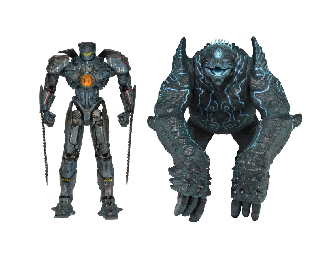 Pacific Rim - Battle-Damaged Gipsy Danger and Leatherback 7" Deluxe Action Figures (2-Pack)