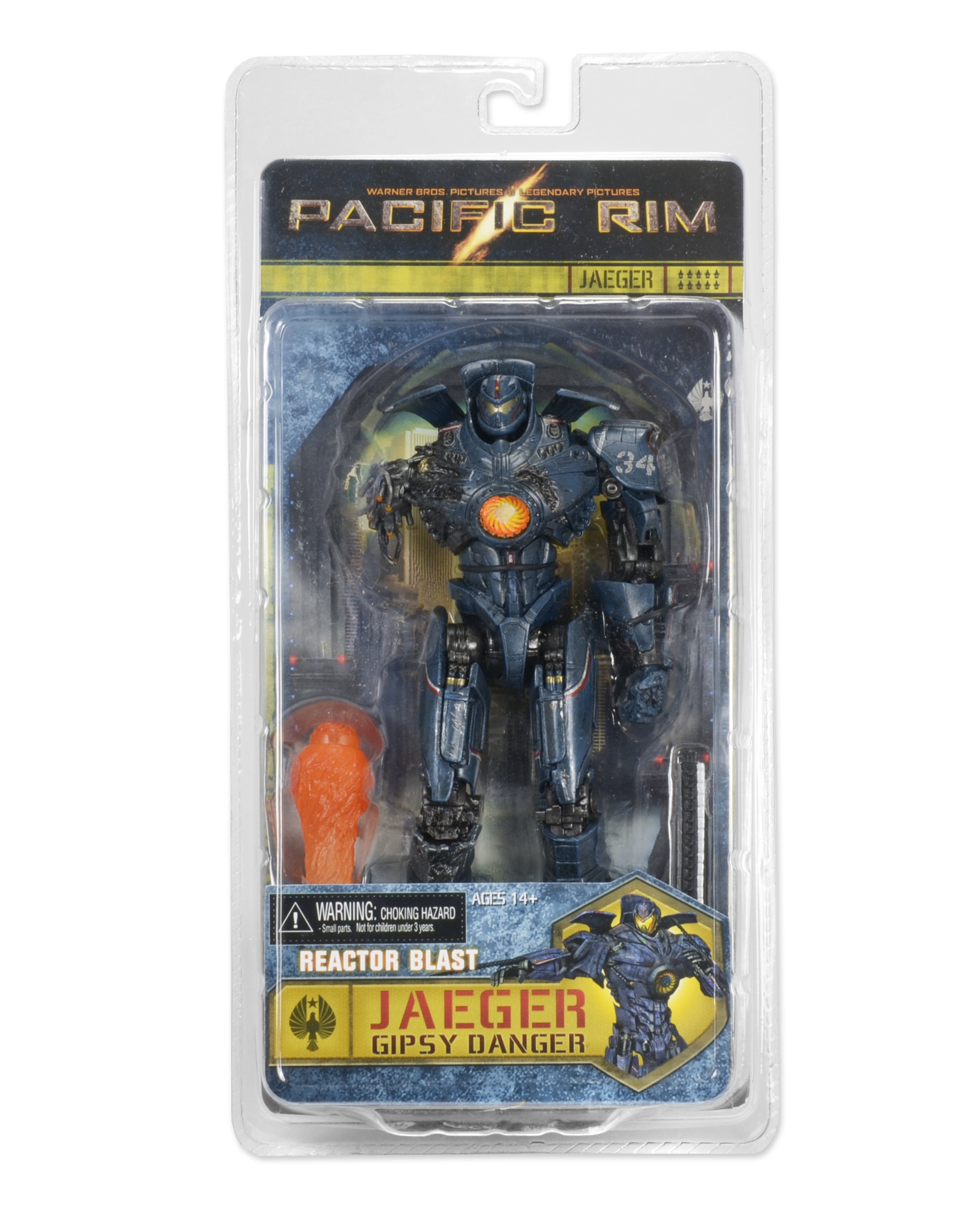 Pacific Rim - Reactor Blast Gipsy Danger 7” Deluxe Action Figure (Seri
