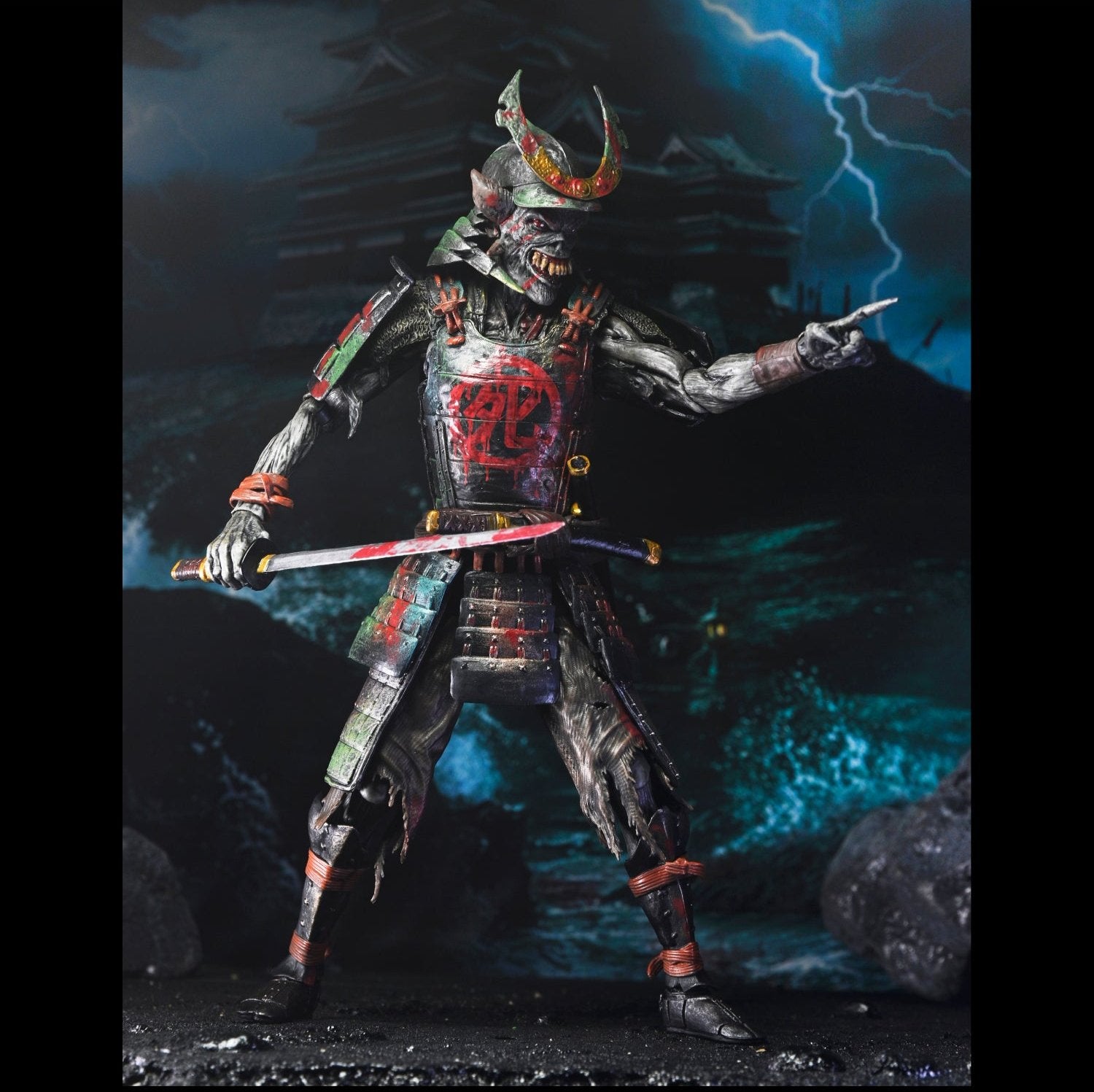 Iron Maiden - Future Past World Tour Ultimate Senjutsu Eddie and Somewhere in Time Eddie 7&quot; Scale Action Figure 2-Pack - NECA